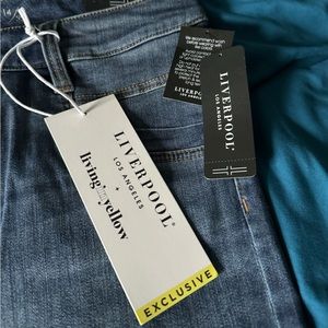 Liverpool High Rise Ankle Jeans. Sz 14